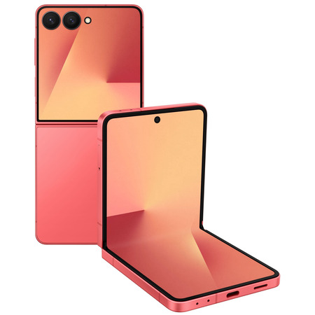 Смартфон Samsung Galaxy Flip7 12/256GB Coralred (SM-F766BZRG) Зображення
