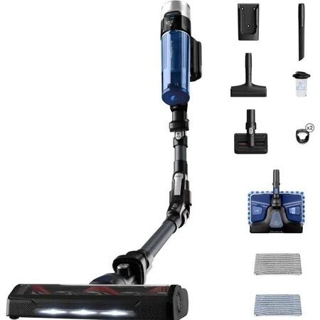 Вертикальний + ручний пилосос (2в1) Rowenta X-Force 9.6 Aqua Animal RH20C7WO Зображення