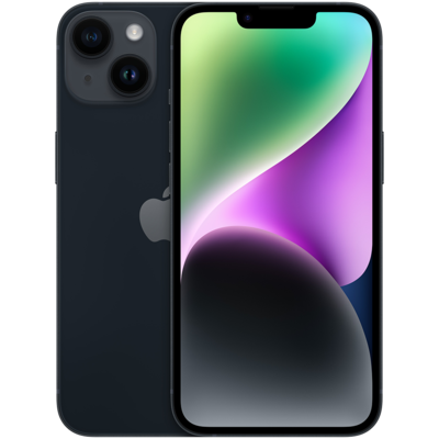 Смартфон Apple iPhone 14 128GB Midnight (MPUF3) Зображення