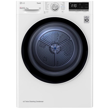 Сушильна машина LG DC90V5V0W Зображення