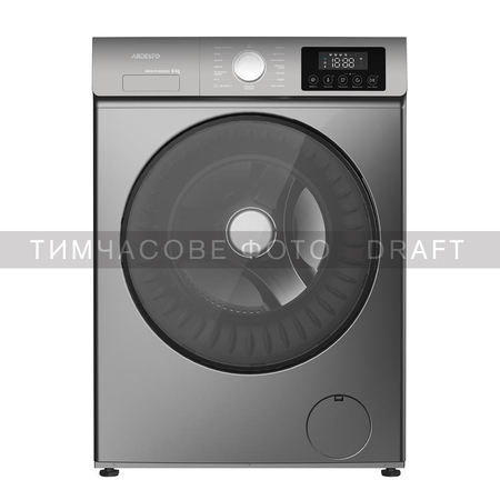 Пральна машина автоматична Ardesto Black Mars WMW-8103DGBD Изображение