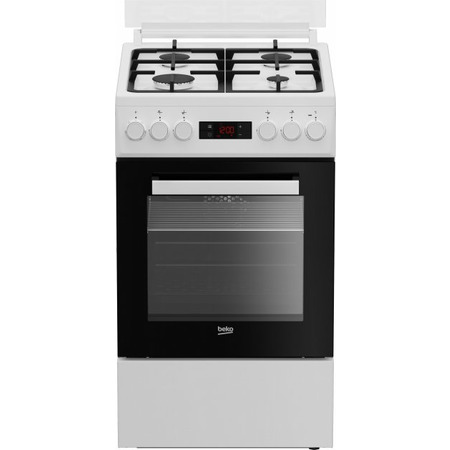Комбінована плита Beko FSE52332DWDS Зображення