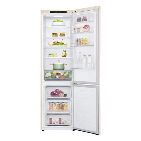 Холодильник з морозильною камерою LG GW-B509SEZM Зображення