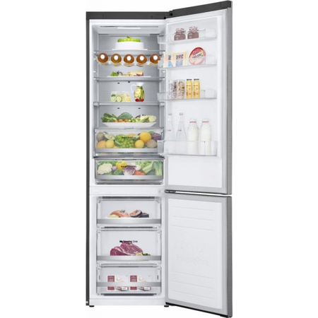 Холодильник з морозильною камерою LG GW-B509SMUM Зображення