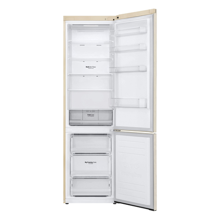 Холодильник з морозильною камерою LG GW-B509SEKM Зображення