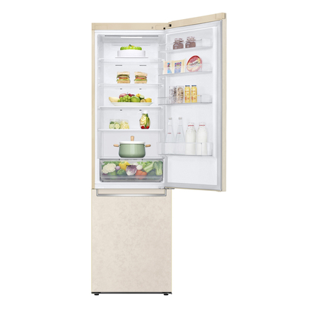 Холодильник з морозильною камерою LG GW-B509SEKM Зображення