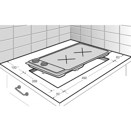 Електрична варильна поверхня Beko HDCC 32200 X Изображение