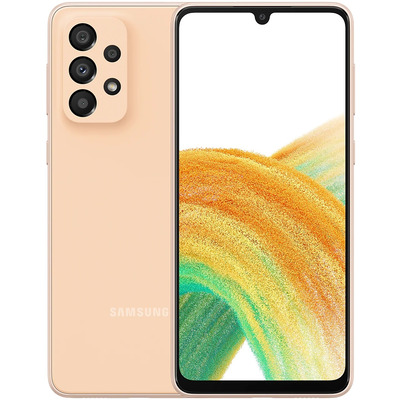 Смартфон Samsung Galaxy A33 5G 6/128GB Peach (SM-A336BZOG) Изображение