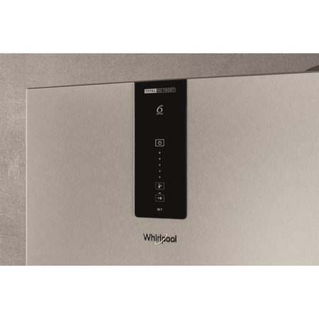 Холодильник з морозильною камерою Whirlpool W7X 81O OX Изображение