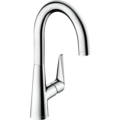 Змішувач для кухні Hansgrohe Talis S, довж.виливу - 174мм, поворотний, 1важіль, KM220, хром Зображення