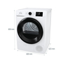 Сушильна машина Gorenje DNE82/GN Зображення