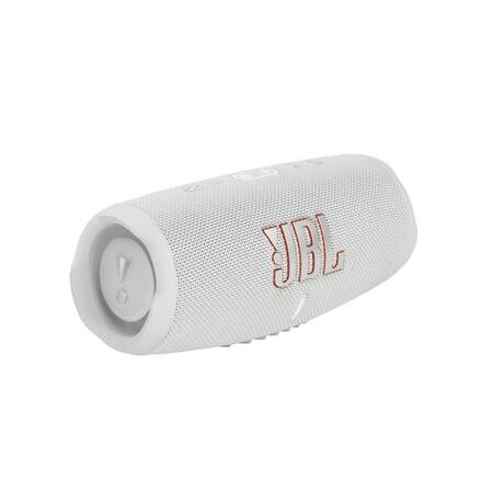 Портативна колонка JBL Charge 5 White (JBLCHARGE5WHT) Изображение