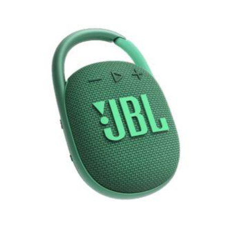 Портативна колонка JBL Clip 4 Eco Green (JBLCLIP4ECOGRN) Изображение