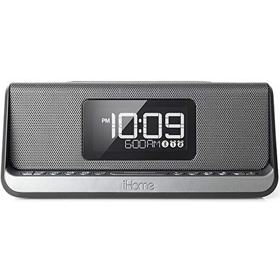 Акустична док-станція iHome IBN350G, Qi Wireless Charging, BT, NFC, USB, Aux Mic Изображение