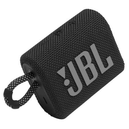 Портативна колонка JBL GO 3 Black (JBLGO3BLK) Изображение