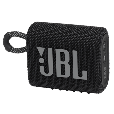 Портативна колонка JBL GO 3 Black (JBLGO3BLK) Изображение