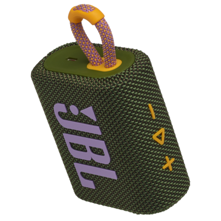 Портативні колонки JBL GO 3 Geen (JBLGO3GRN) Изображение