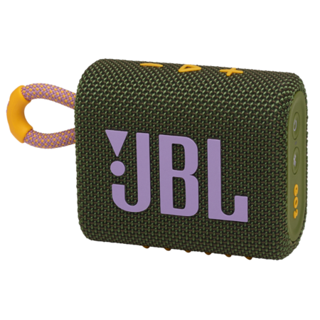 Портативні колонки JBL GO 3 Geen (JBLGO3GRN) Изображение