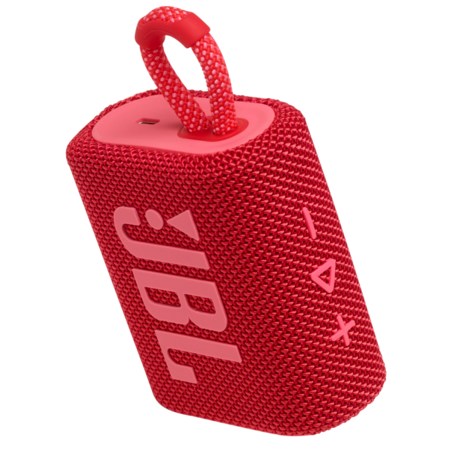 Портативна акустика JBL Go 3 Red (JBLGO3RED) Изображение