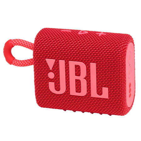 Портативна акустика JBL Go 3 Red (JBLGO3RED) Изображение