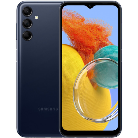 Смартфон Samsung Galaxy M14 4/128GB Dark Blue (SM-M146BDBV) Изображение