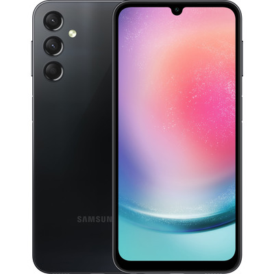 Смартфон Samsung Galaxy A24 6/128GB Black (SM-A245FZKV) Изображение