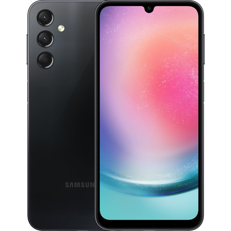 Смартфон Samsung Galaxy A24 6/128GB Black (SM-A245FZKV) Изображение