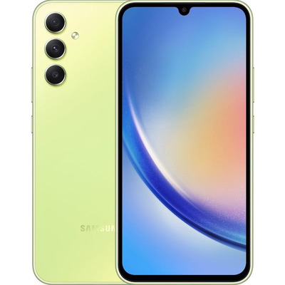 Смартфон Samsung Galaxy A34 5G 6/128GB Light Green (SM-A346ELGA) Изображение