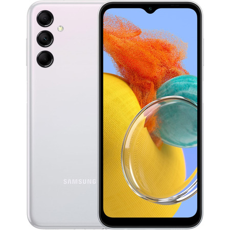 Смартфон Samsung Galaxy M14 4/64GB Silver (SM-M146BZSU) Изображение