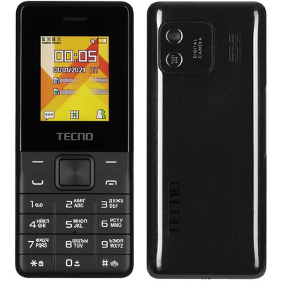 Мобільний телефон Tecno T301 Phantom Black (4895180778674) Изображение
