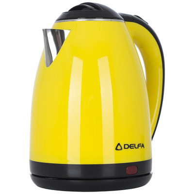 Електрочайник Delfa DK 3530 X Yellow Зображення