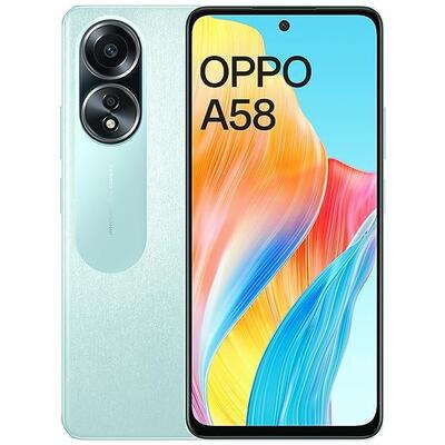 Смартфон OPPO A58 6/128GB Dazzling Green Изображение