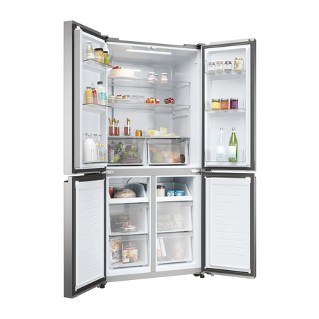 Холодильник з морозильною камерою Haier HCR3818ENMM Изображение