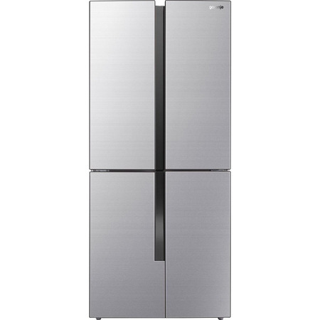 Холодильник з морозильною камерою Gorenje NRM8182MX Зображення