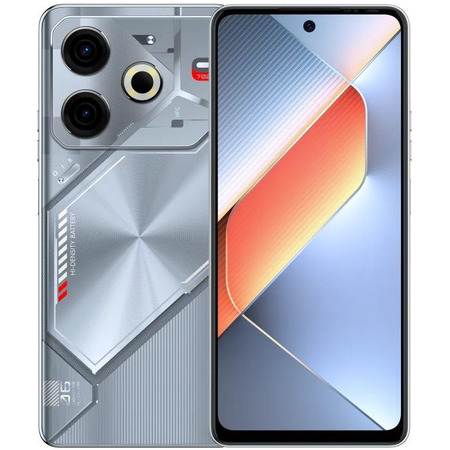 Смартфон Tecno POVA 6 NEO LI6 8/256GB Starry Silver (4894947023637) Изображение