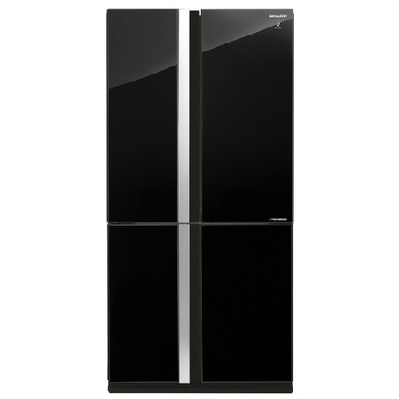 Холодильник з морозильною камерою Sharp SJ-GX820P2BK Изображение