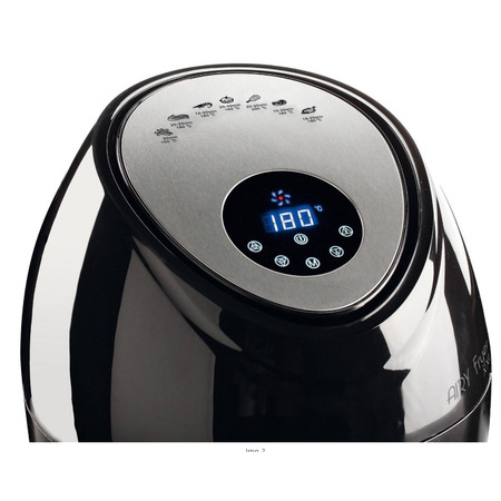 Мультипіч (аерофритюрниця) Ariete BLACK AIRY FRYER XXL 4618/00 Изображение