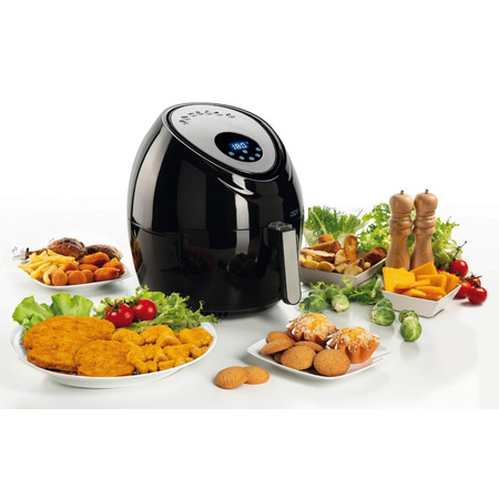 Мультипіч (аерофритюрниця) Ariete BLACK AIRY FRYER XXL 4618/00 Изображение