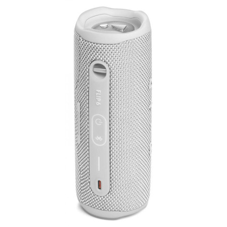 Портативна колонка JBL Flip 6 Steel White (JBLFLIP6WHT) Изображение