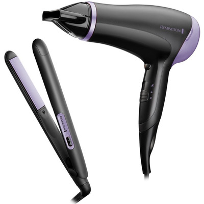 Фен+Стайлер (випрямляч) Remington Style Essentials Giftset D3016GP Изображение