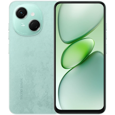 Смартфон Tecno Spark Go 1 KL4 4/128GB Magic Skin Green (4894947050107) Изображение