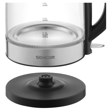 Електрочайник Sencor SWK 7400BK Изображение