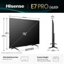 Телевізор Hisense 75E7Q Pro Изображение