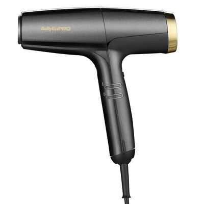 Фен Babyliss Pro Falco Grey&Gold BAB8550E Изображение