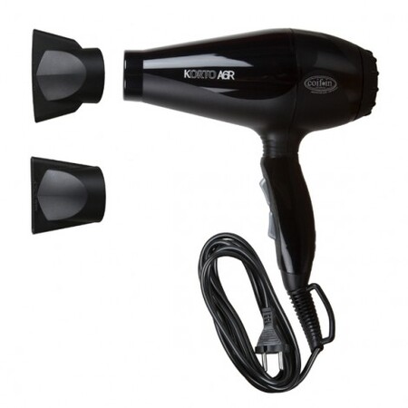 Фен Coifin Korto A6R Black Изображение