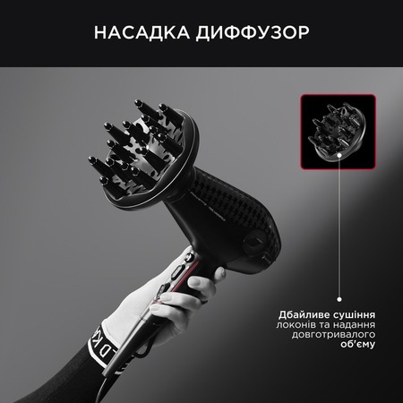 Фен Rowenta Glow Addict CV613LF0 Изображение
