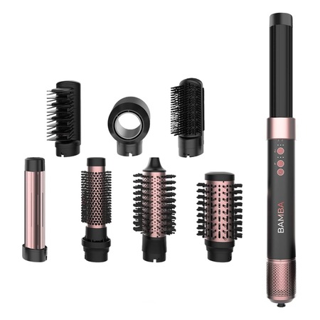 Стайлер Cecotec Bamba CeramicCare 8in1 AirGlam Black (CCTC-03464) Изображение