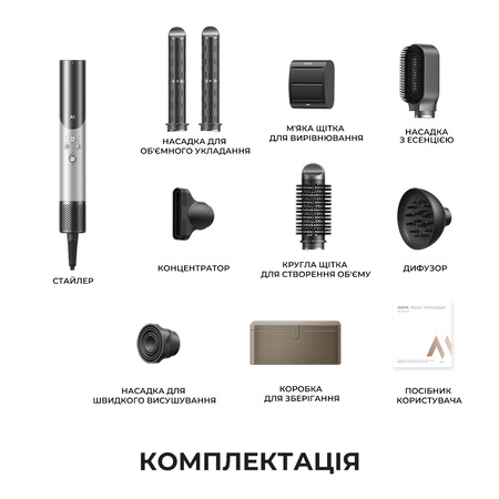 Стайлер Mova Master 10 Lunar Silver (AMMA10(Lunar Silver)) Изображение