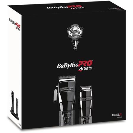 Машинка для стрижки Babyliss Pro FX8705E GunSteel FX Grooming Set Изображение