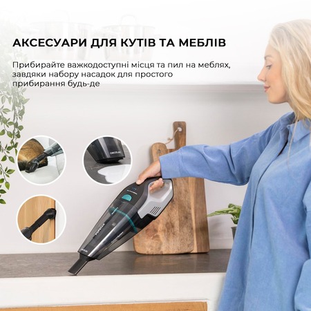 Акумуляторний миючий пилосос Cecotec Conga Popstar Micro 18,5V Animal Hand CCTC-05540 Изображение